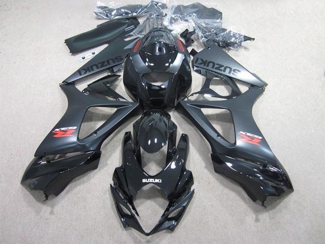 Black 2007-2008 Suzuki GSXR 1000 Motorcycle Fairing Kits & Plastic Black 2007-2008 Suzuki GSXR 1000 Motorcycle Fairing Kits & Plastic