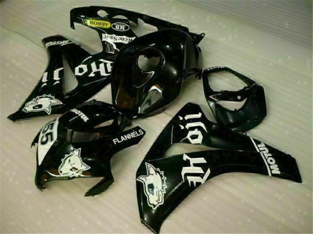 Black 2008-2011 Honda CBR1000RR Motorcycle Bodywork Black 2008-2011 Honda CBR1000RR Motorcycle Bodywork