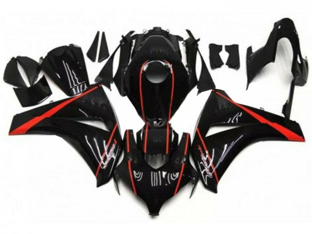 Black 2008-2011 Honda CBR1000RR Motorcycle Fairing Kits & Plastic Black 2008-2011 Honda CBR1000RR Motorcycle Fairing Kits & Plastic