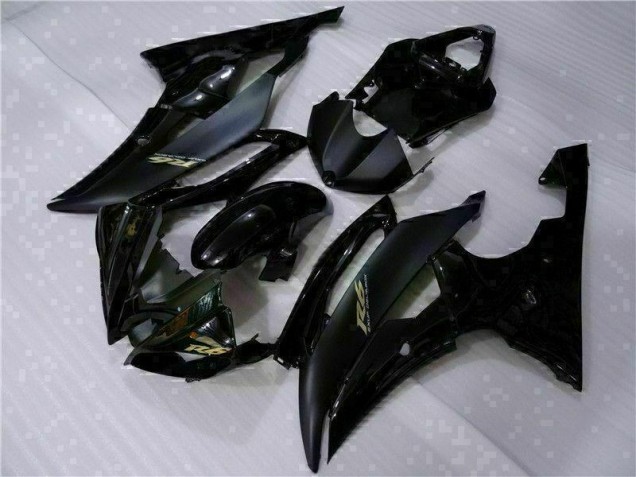 Black 2008-2016 Yamaha YZF R6 Full Motorcycle Fairing Kits