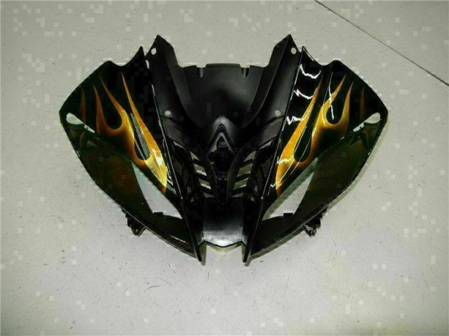 Black 2008-2016 Yamaha YZF R6 Motorcycle Fairing