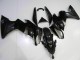 Black 2009-2011 Kawasaki EX650 Motorcycle Fairings