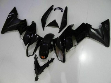 Black 2009-2011 Kawasaki EX650 Motorcycle Fairings