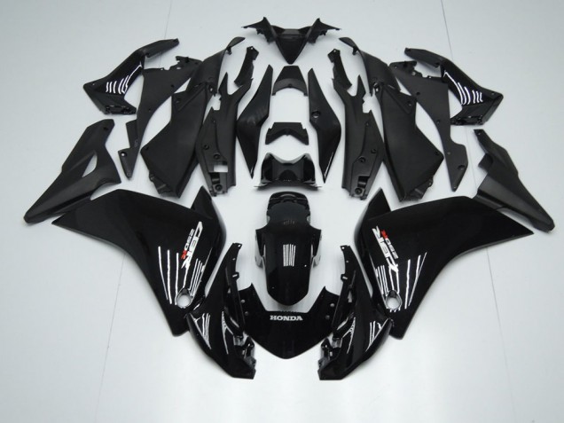 Black 2011-2013 Honda CBR250RR Motorcycle Fairings Black 2011-2013 Honda CBR250RR Motorcycle Fairings