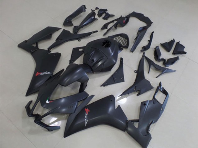 Black 2011-2018 Aprilia RS4 50 125 Motorcycle Fairings