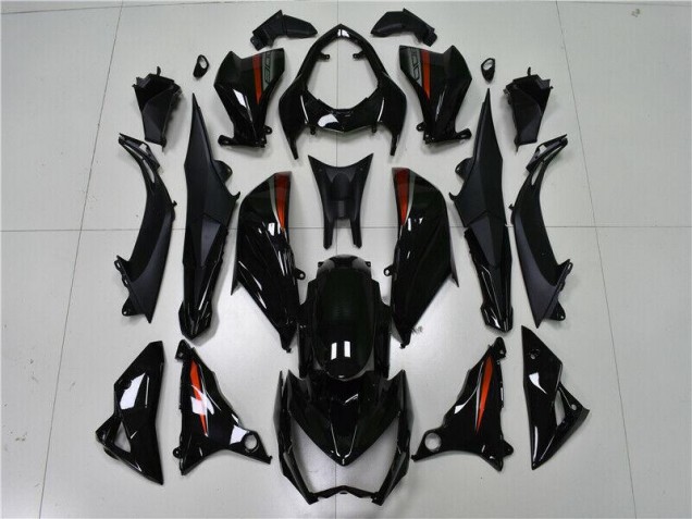 Black 2013-2016 Kawasaki Z800 Motorcycle Fairings Black 2013-2016 Kawasaki Z800 Motorcycle Fairings