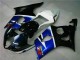 Black Blue 2003-2004 Suzuki GSXR 1000 Full Motorcycle Fairing Kits