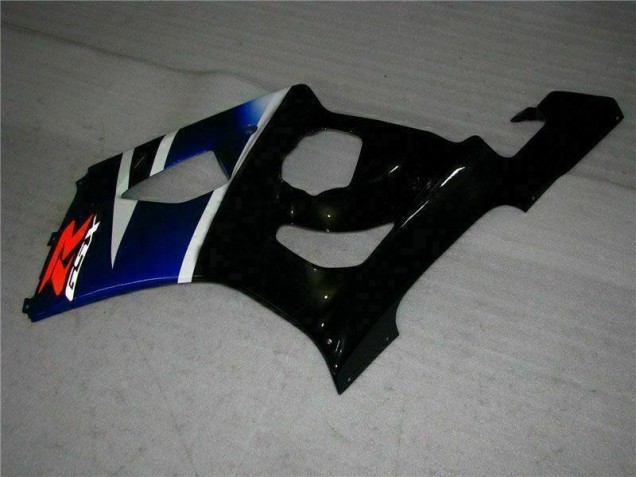 Black Blue 2003-2004 Suzuki GSXR 1000 Full Motorcycle Fairing Kits