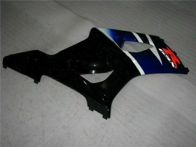 Black Blue 2003-2004 Suzuki GSXR 1000 Full Motorcycle Fairing Kits