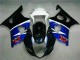 Black Blue 2003-2004 Suzuki GSXR 1000 Full Motorcycle Fairing Kits