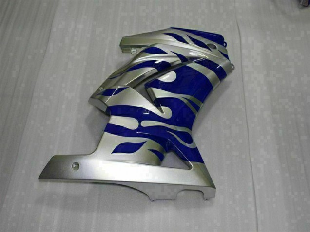 Black Blue 2008-2012 Kawasaki EX250 Motorcycle Fairings