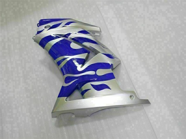 Black Blue 2008-2012 Kawasaki EX250 Motorcycle Fairings