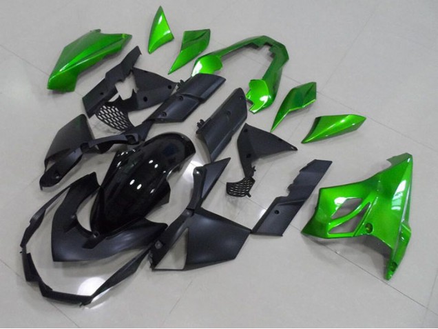 Black Green 2007-2009 Kawasaki Z1000 Motorcycle Fairings Black Green 2007-2009 Kawasaki Z1000 Motorcycle Fairings
