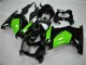 Black Green 2008-2012 Kawasaki EX250 Motorcycle Fairings