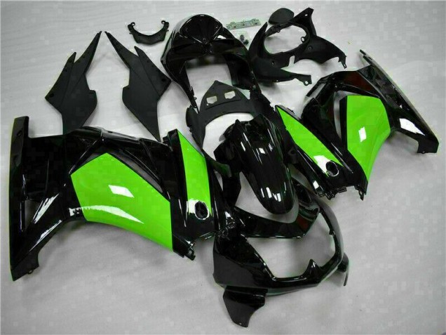 Black Green 2008-2012 Kawasaki EX250 Motorcycle Fairings