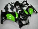 Black Green 2008-2012 Kawasaki EX250 Motorcycle Fairings