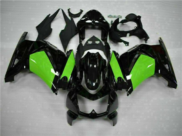 Black Green 2008-2012 Kawasaki EX250 Motorcycle Fairings