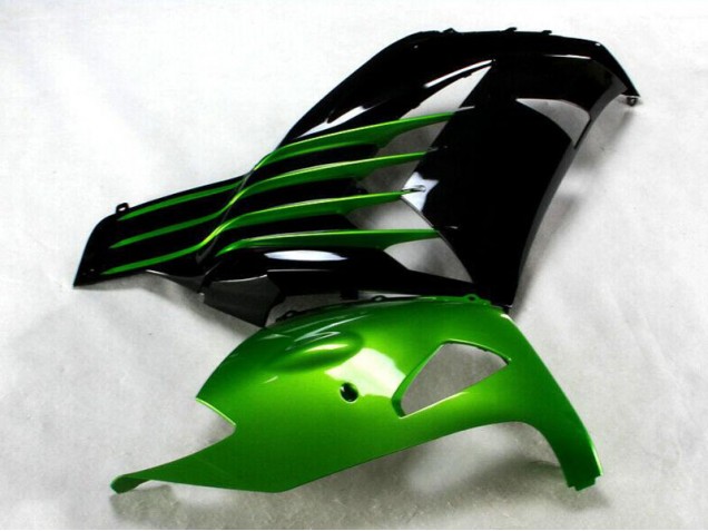 Black Green 2012-2021 Kawasaki ZX14R ZZR1400 Motorcycle Fairing