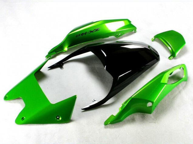 Black Green 2012-2021 Kawasaki ZX14R ZZR1400 Motorcycle Fairing