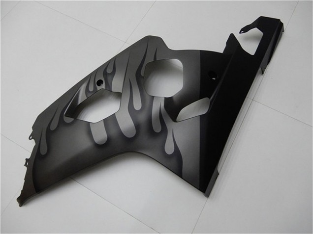 Black Grey 2004-2005 Suzuki GSXR 600/750 Motorcycle Fairings