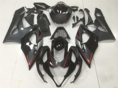 Black Grey 2005-2006 Suzuki GSXR 1000 Motorcycle Fairings