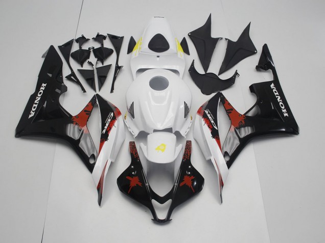 Black Limited Edition 2007-2008 Honda CBR600RR Motorcycle Fairings Black Limited Edition 2007-2008 Honda CBR600RR Motorcycle Fairings