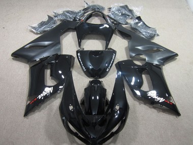 Black Ninja 636 2005-2006 Kawasaki ZX6R Motorcycle Fairings