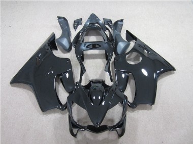 Black No Decal 2001-2003 Honda CBR600 F4i Motorcycle Fairings