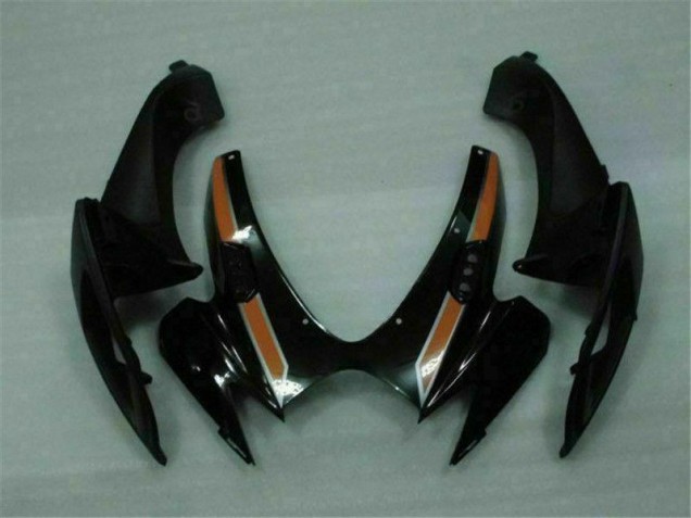 Black Orange 2006-2007 Suzuki GSXR 600/750 Motorcycle Fairings