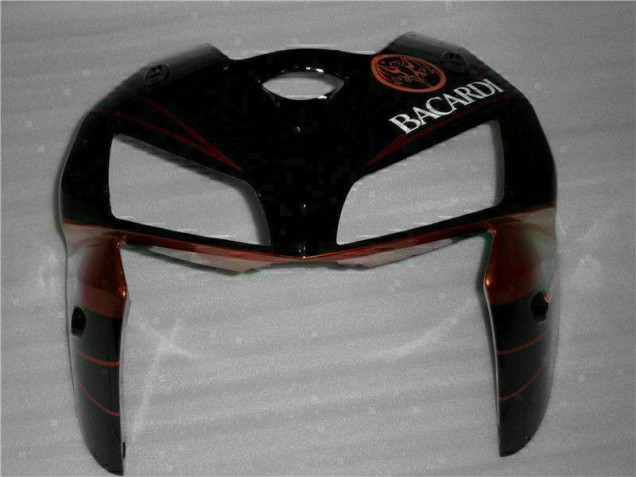 Black Orange BACARDI 2005-2006 Honda CBR600RR Motorcycle Fairings Black Orange BACARDI 2005-2006 Honda CBR600RR Motorcycle Fairings