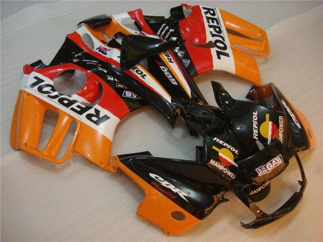 Black Orange Repsol 1995-1998 Honda CBR600 F3 Motorcycle Fairings