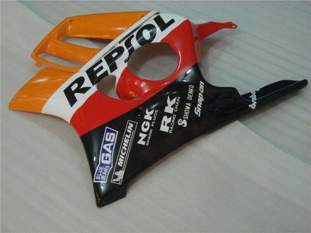 Black Orange Repsol 1995-1998 Honda CBR600 F3 Motorcycle Fairings