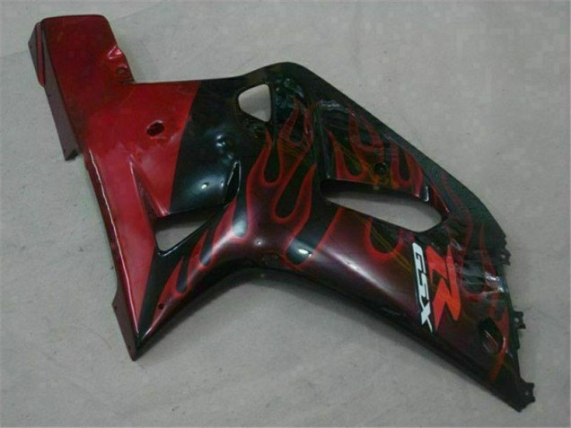 Black Red 2001-2003 Suzuki GSXR 600/750 Motorcycle Fairings Black Red 2001-2003 Suzuki GSXR 600/750 Motorcycle Fairings