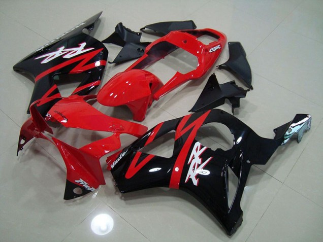 Black Red 2002-2003 Honda CBR900RR 954 Motorcycle Fairings Black Red 2002-2003 Honda CBR900RR 954 Motorcycle Fairings