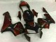 Black Red 2003-2004 Honda CBR600RR Motorcycle Fairings Black Red 2003-2004 Honda CBR600RR Motorcycle Fairings