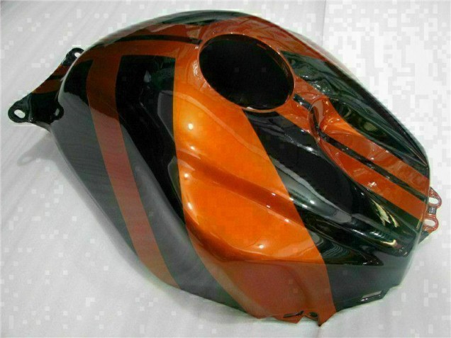 Black Red 2005-2006 Honda CBR600RR Motorcycle Bodywork