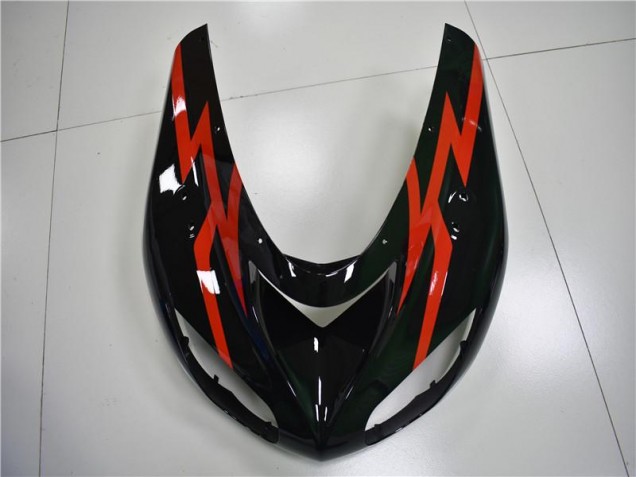 Black Red 2006-2007 Kawasaki ZX10R Motorcycle Fairings Black Red 2006-2007 Kawasaki ZX10R Motorcycle Fairings
