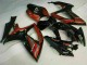 Black Red 2006-2007 Suzuki GSXR 600/750 Motorcycle Bodywork Black Red 2006-2007 Suzuki GSXR 600/750 Motorcycle Bodywork