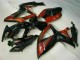 Black Red 2006-2007 Suzuki GSXR 600/750 Motorcycle Bodywork Black Red 2006-2007 Suzuki GSXR 600/750 Motorcycle Bodywork
