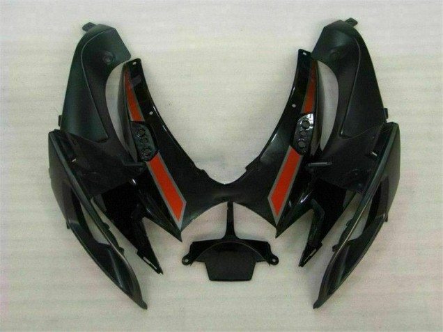 Black Red 2006-2007 Suzuki GSXR 600/750 Motorcycle Fairing