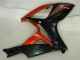 Black Red 2006-2007 Suzuki GSXR 600/750 Motorcycle Fairing
