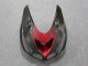 Black Red 2006-2011 Kawasaki ZX14R ZZR1400 Motorcycle Fairing