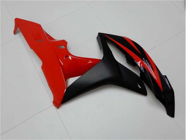 Black Red 2007-2008 Honda CBR600RR Motorcycle Bodywork Black Red 2007-2008 Honda CBR600RR Motorcycle Bodywork