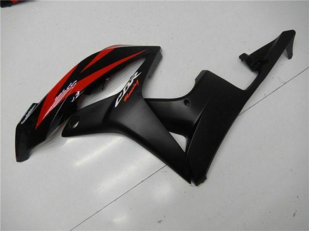 Black Red 2007-2008 Honda CBR600RR Motorcycle Fairing Kits