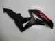 Black Red 2007-2008 Honda CBR600RR Motorcycle Fairing Kits