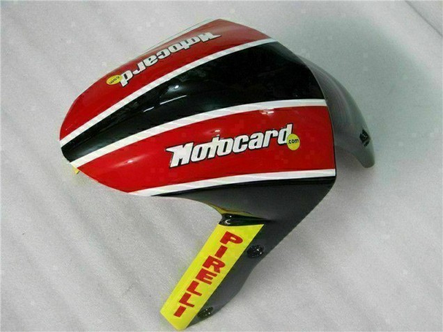 Black Red Green Motocard 2009-2012 Kawasaki ZX6R Motorcycle Fairings Black Red Green Motocard 2009-2012 Kawasaki ZX6R Motorcycle Fairings