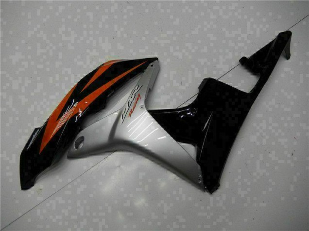 Black Red Silver 2007-2008 Honda CBR600RR Motorcycle Fairings