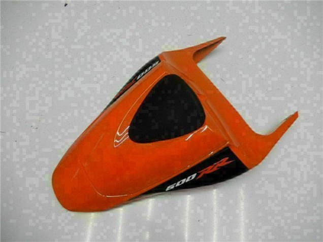 Black Red Silver 2007-2008 Honda CBR600RR Motorcycle Fairings