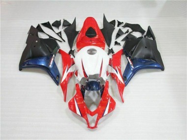 Black Red White 2009-2012 Honda CBR600RR Motorcycle Fairing