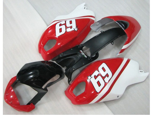 Black Red White 69 2008-2012 Ducati Monster 696 Motorcycle Fairings Black Red White 69 2008-2012 Ducati Monster 696 Motorcycle Fairings